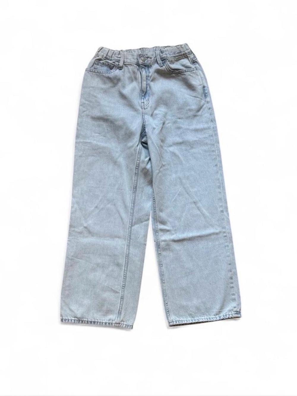 UNIQLO Kids Light Wash Wide Leg Jeans Size 150 NWT